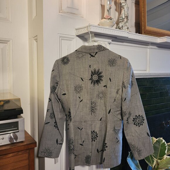 Moschino Jeans Floral Blazer - Picture 2 of 5